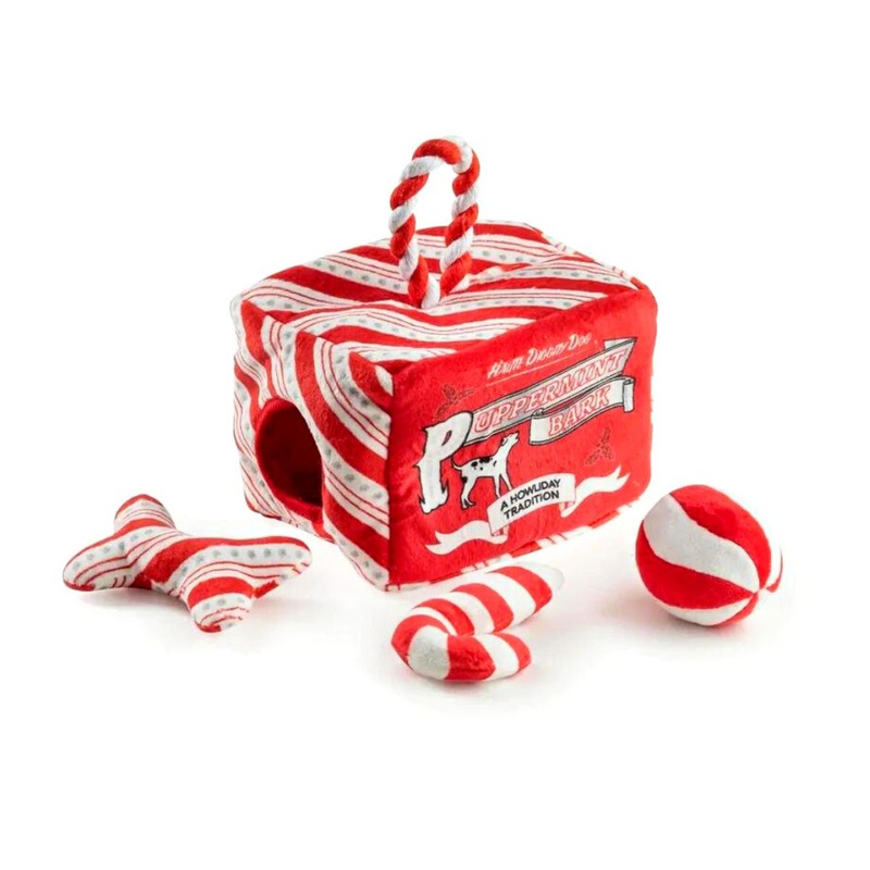 Haute Diggity Dog Puppermint Bark Activity House  6.5"