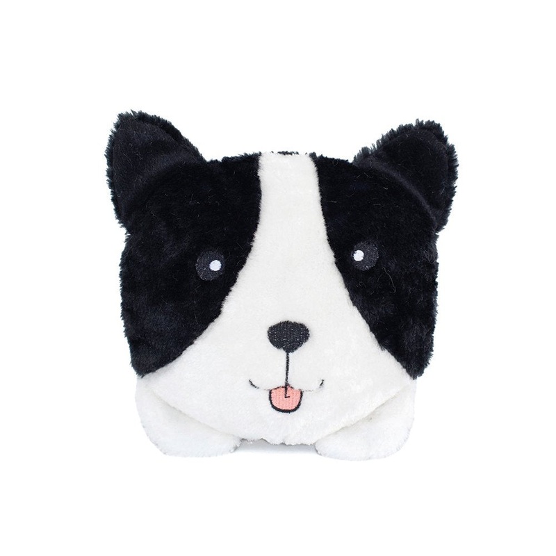 ZippyPaws SQUEAKIE BUNS BORDER COLLIE 17.5x20x10cm