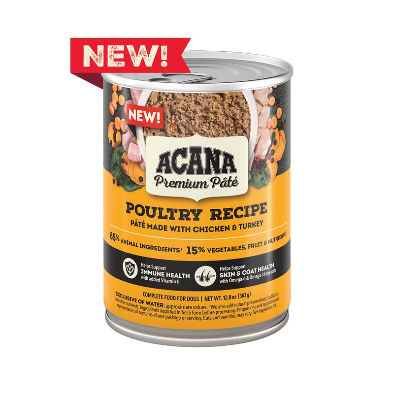 Acana Premium Pt Wet Dog Food - Chicken - 12.5oz Can