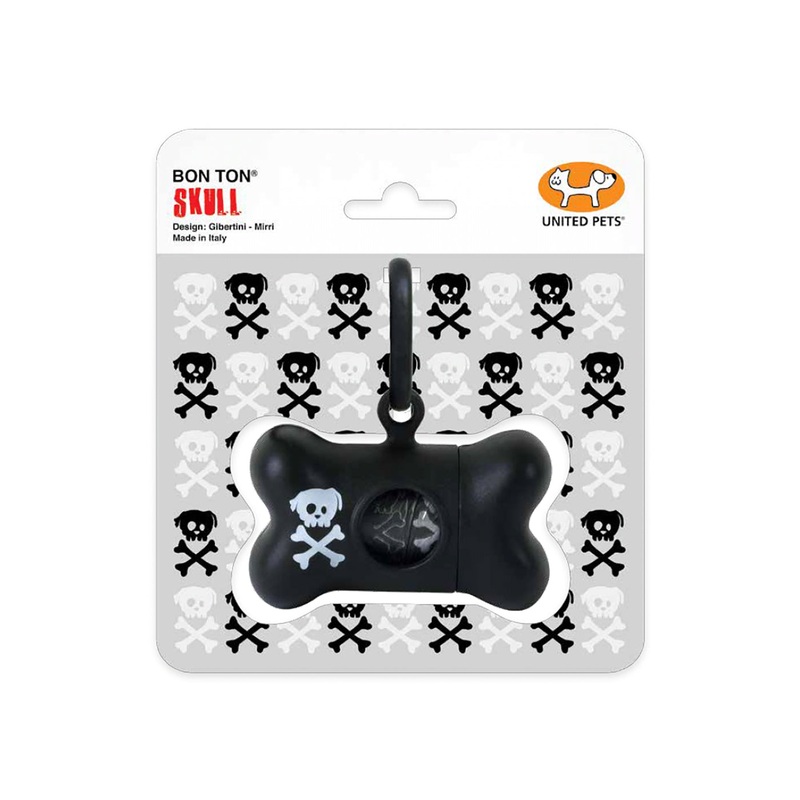 Bon Ton Skull Poop Bag Holder