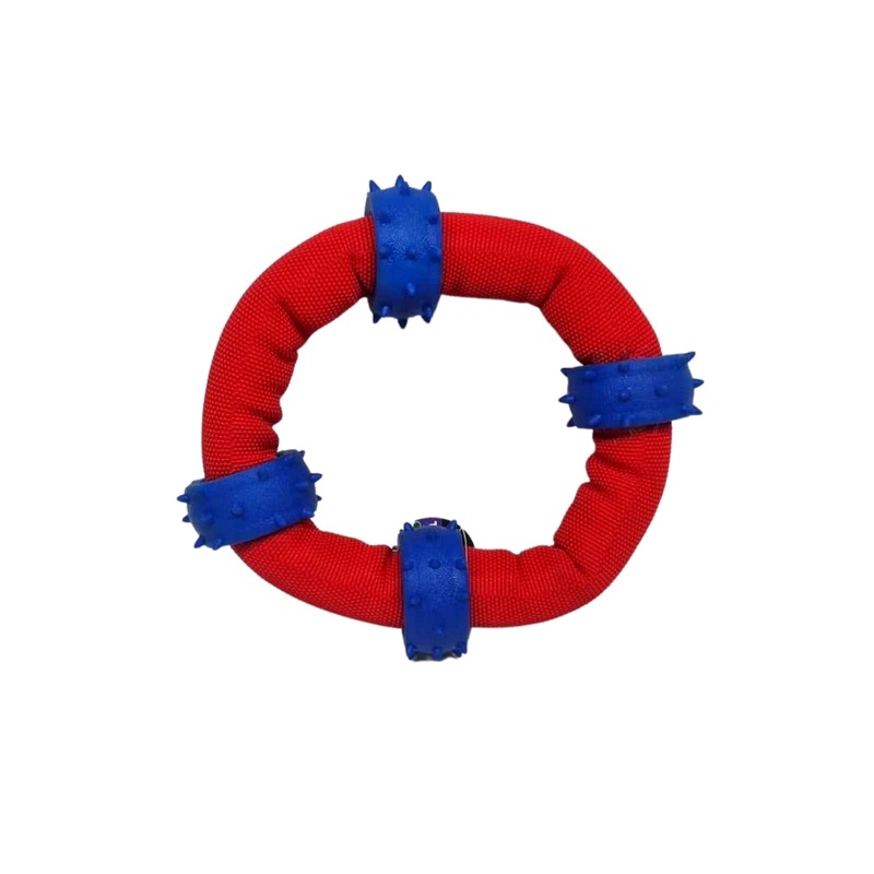 Chompers - Canvas Ring With Rubber Spikes