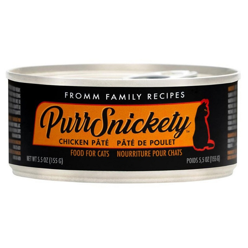 Fromm PurrSnickety Wet Cat Food - Chicken Pt - 5.5oz Can