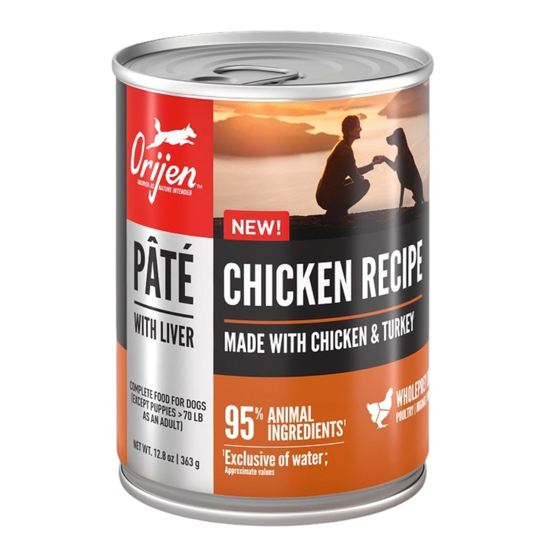 Orijen Chicken Pate with Liver Wet Dog Food 12.8oz