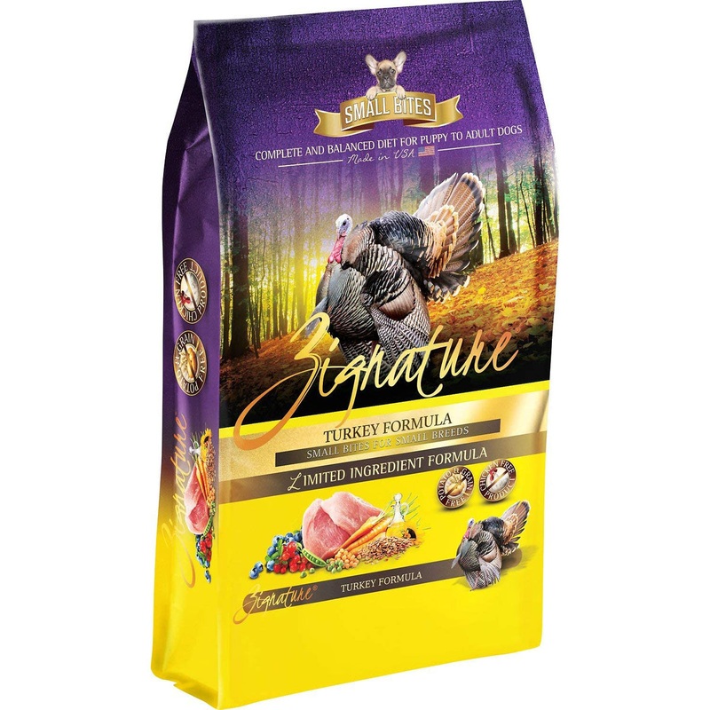 Zignature Small Bites Dry Dog Food - Turkey - 12.5lb Bag