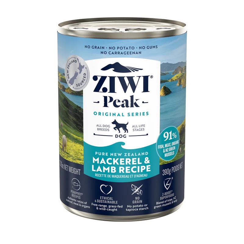 Ziwi Peak Dog Can Mackerel & Lamb