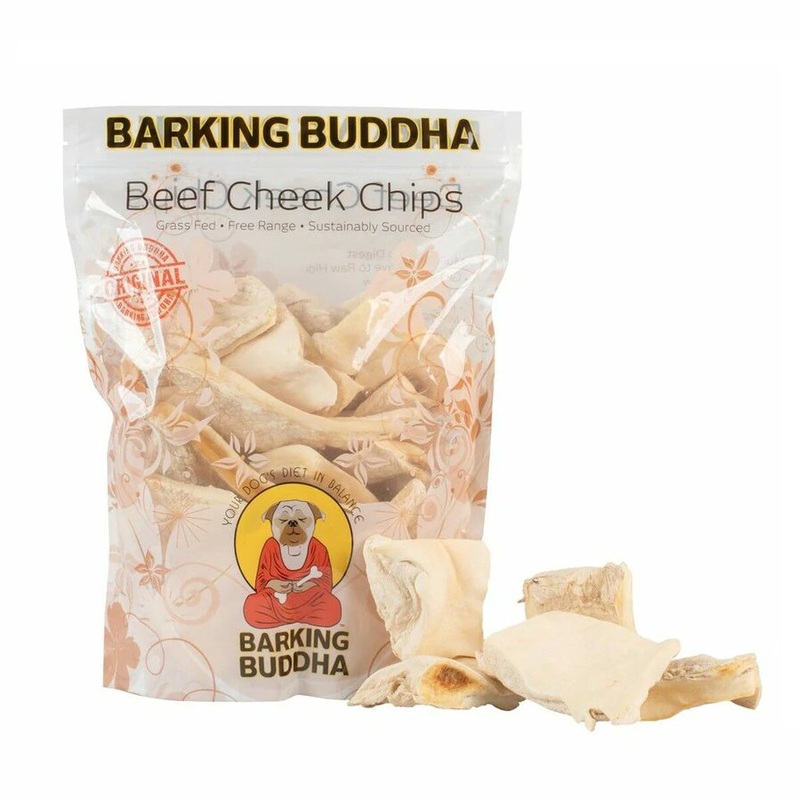 Barking Buddha Beef Cheek Chips Value Bag 1lb