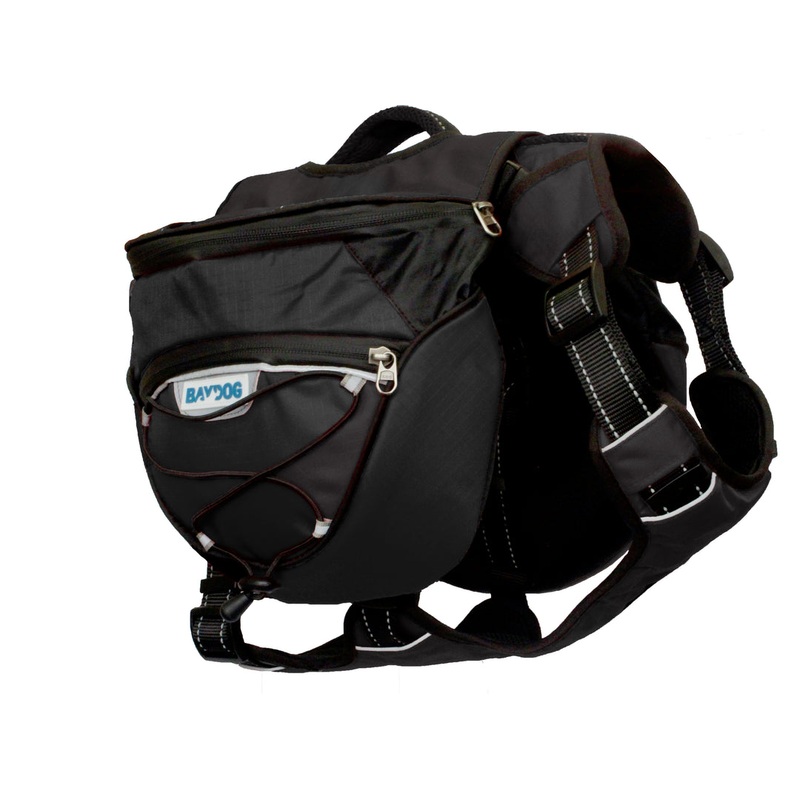 Bay Dog Saranac Saranac Dog Backpack Black Large