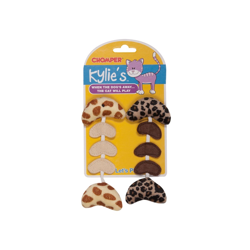 Chomper Kylies Safari Fish Bone Skeleton Twin Pack
