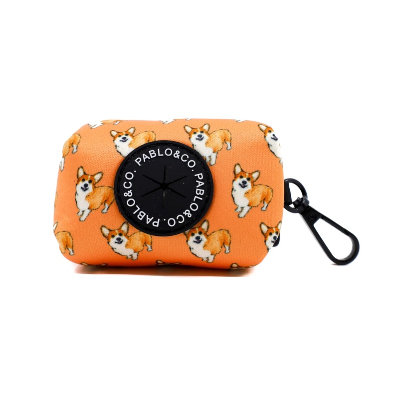 Pablo & Co Poop Bag Holder Corgi
