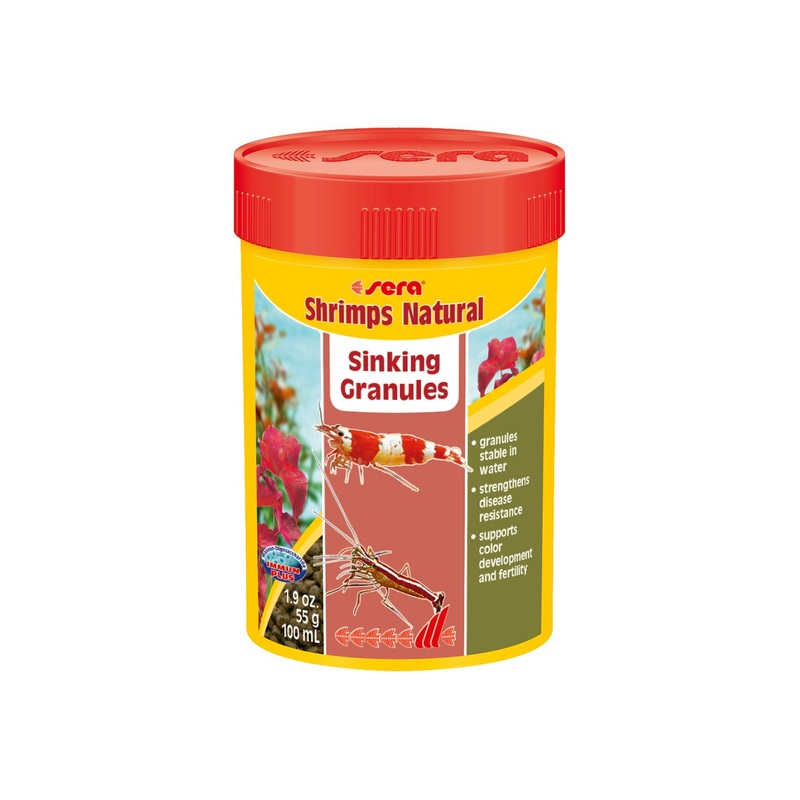 Sera Shrimps Natural Sinking Granules