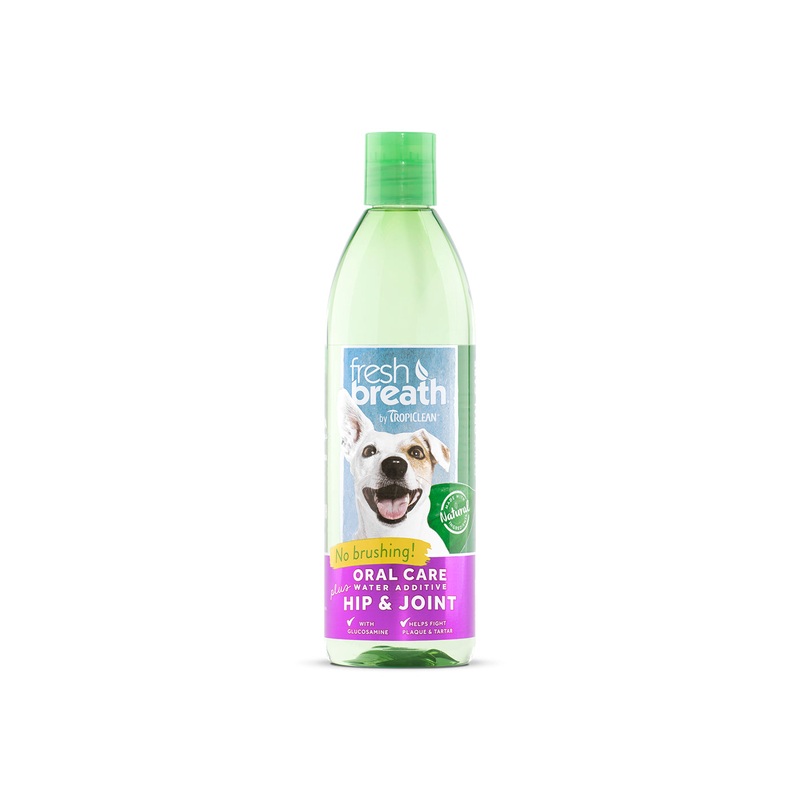 Tropiclean Fresh Breath Water Additive Plus Hip & Joint