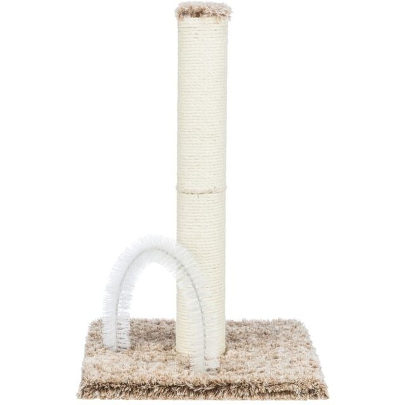 Trixie Cat Lola Scratching Post with Brush Brown