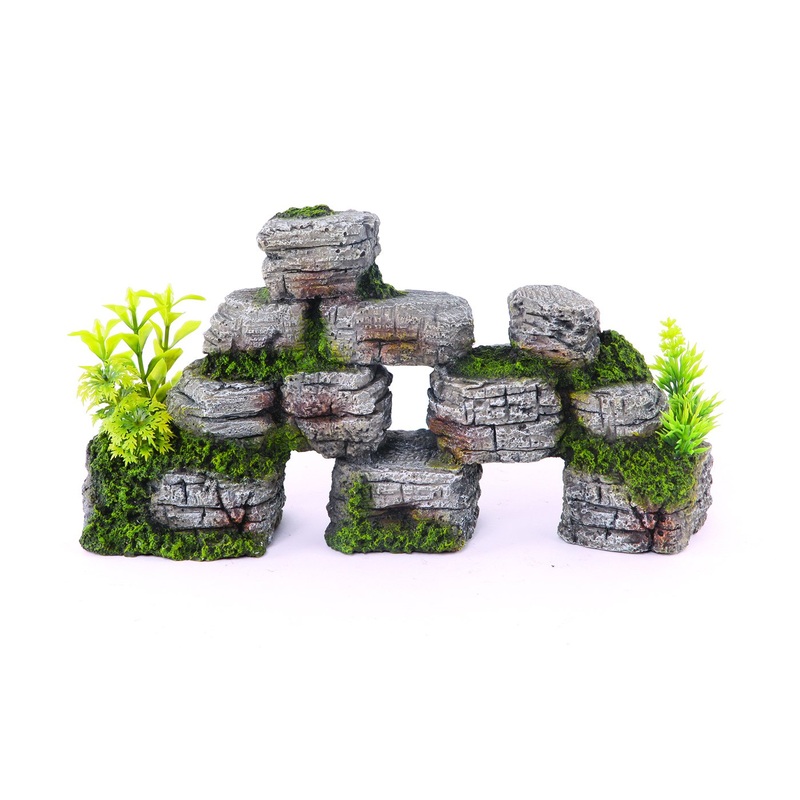 Kazoo Rock Wall With Plants