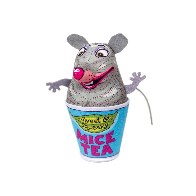 Fluffys Snack Bar Mice Tea Cat Toy