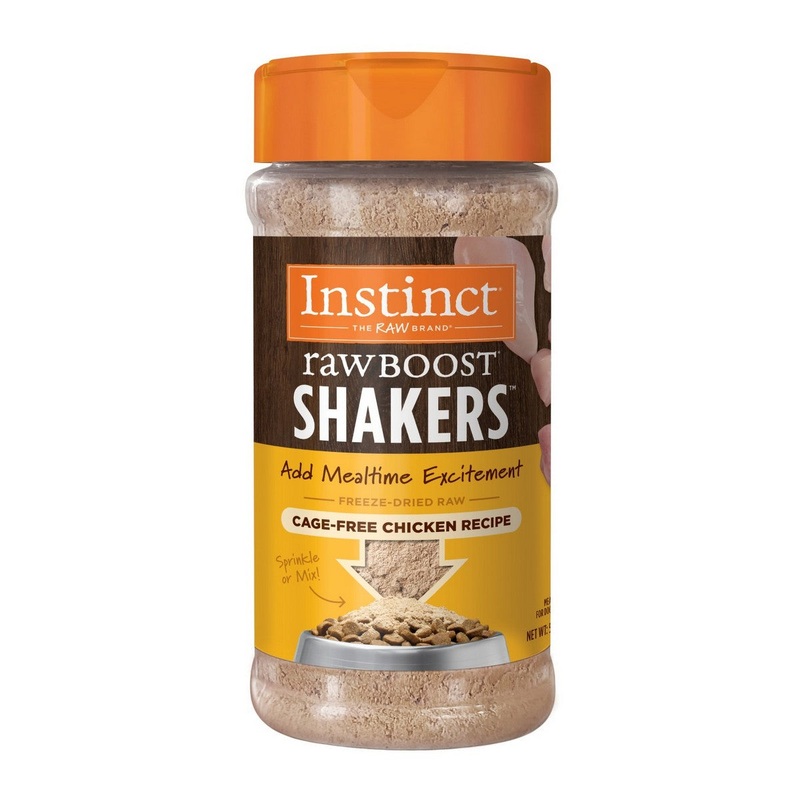 Nature's Variety Instinct Raw Boost Shakers Chicken Dog Food Topper 5.5oz