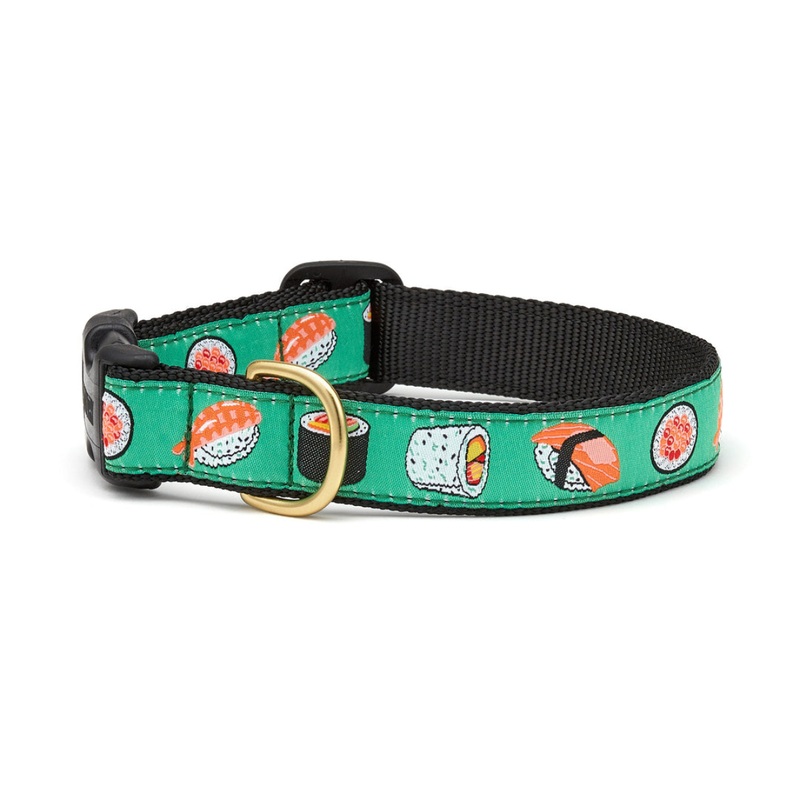 Up Country Sushi Dog Collar X-Small (6"-12") 5/8"