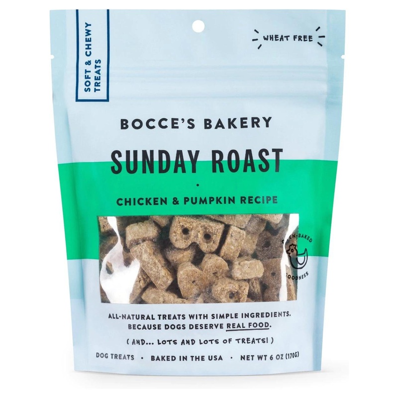 Bocce's Sunday Roast Chicken & Pumpkin Soft Chewy Dog Treats