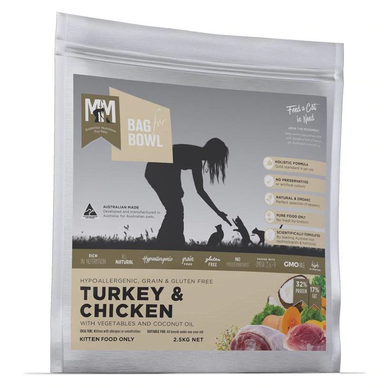 MFM Kitten Chicken & Turkey Grain&GF 2.5kg