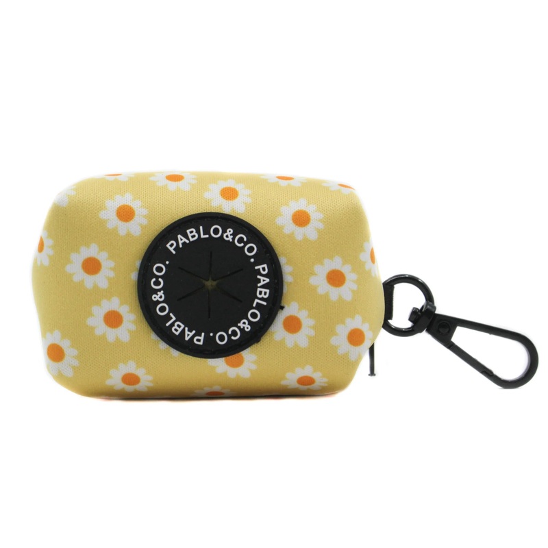 Pablo & Co Yellow Daisy Poop Bag Holder