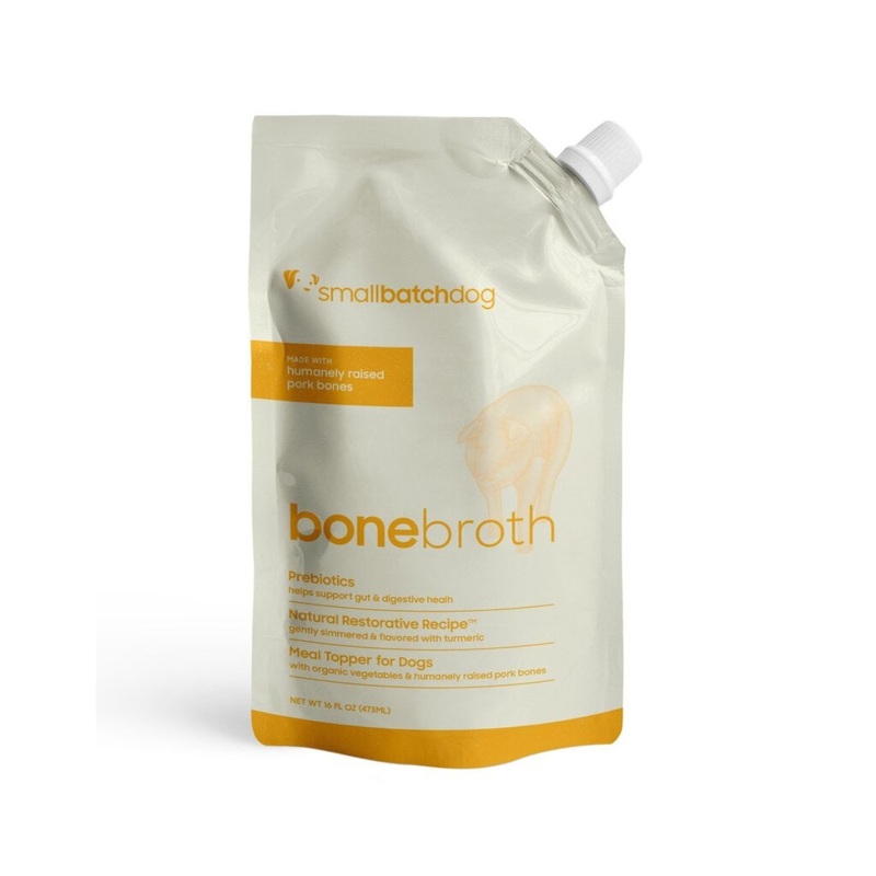 smallbatch Shelf Stable Bone Broth Dog Supplement - Pork - 16oz Pouch