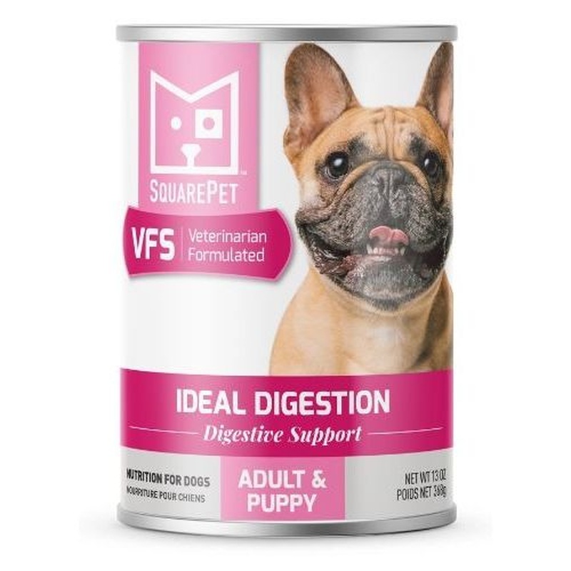 Square Pet VFS Cans Canine Ideal Digestion Wet Dog Food 13oz
