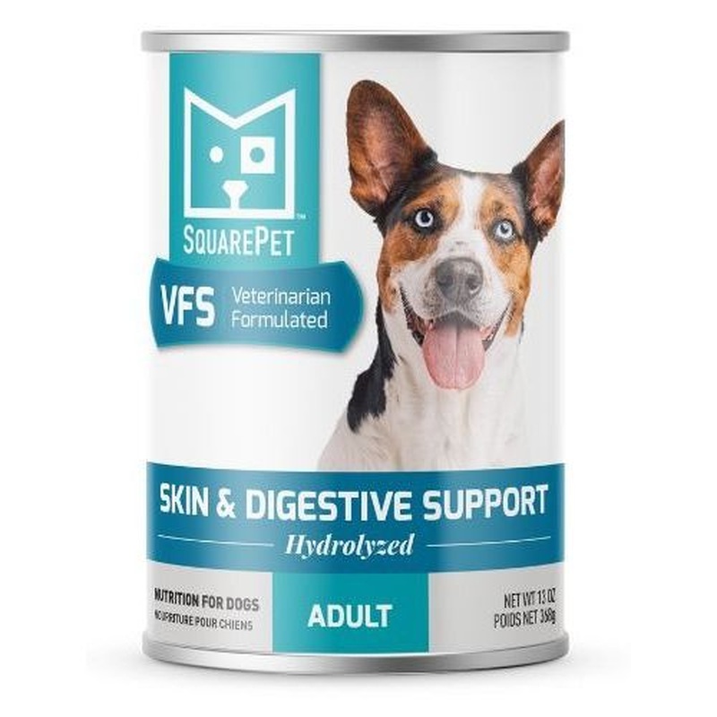 Square Pet VFS Cans Canine Skin & Digestive Support Wet Dog Food 13oz