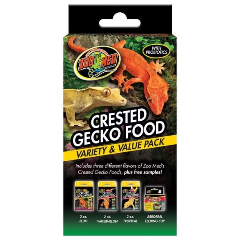 Zoo Med Crested Gecko Food Variety & Value Pack