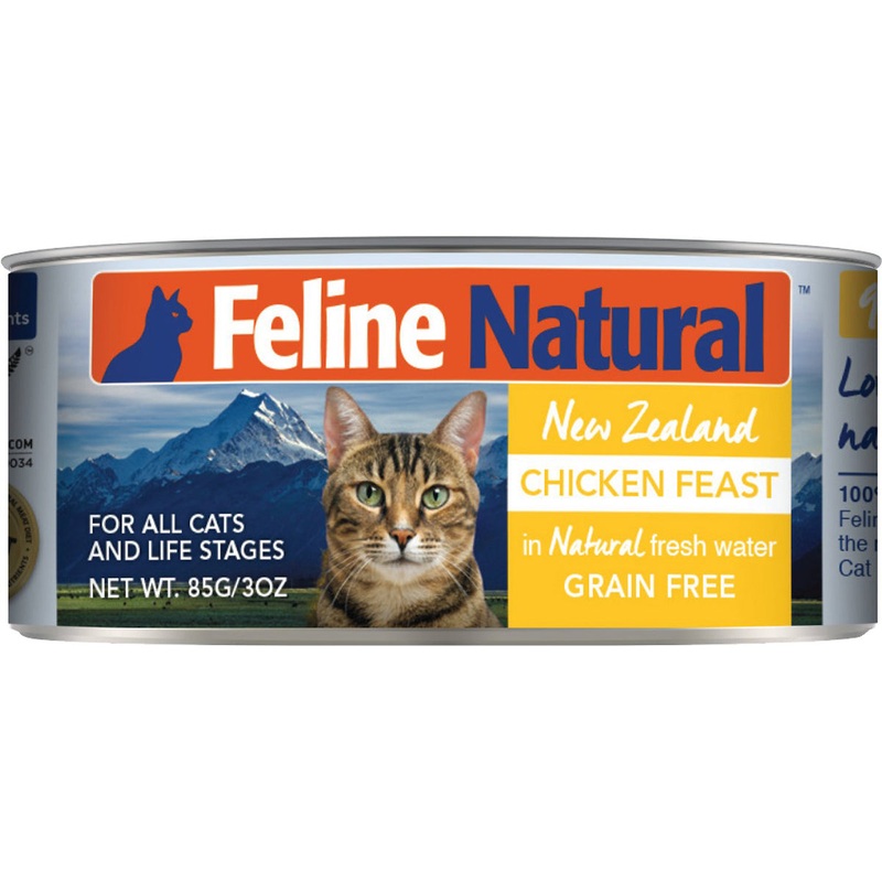 Feline Natural Wet Cat Food - Chicken Feast - 3oz Can