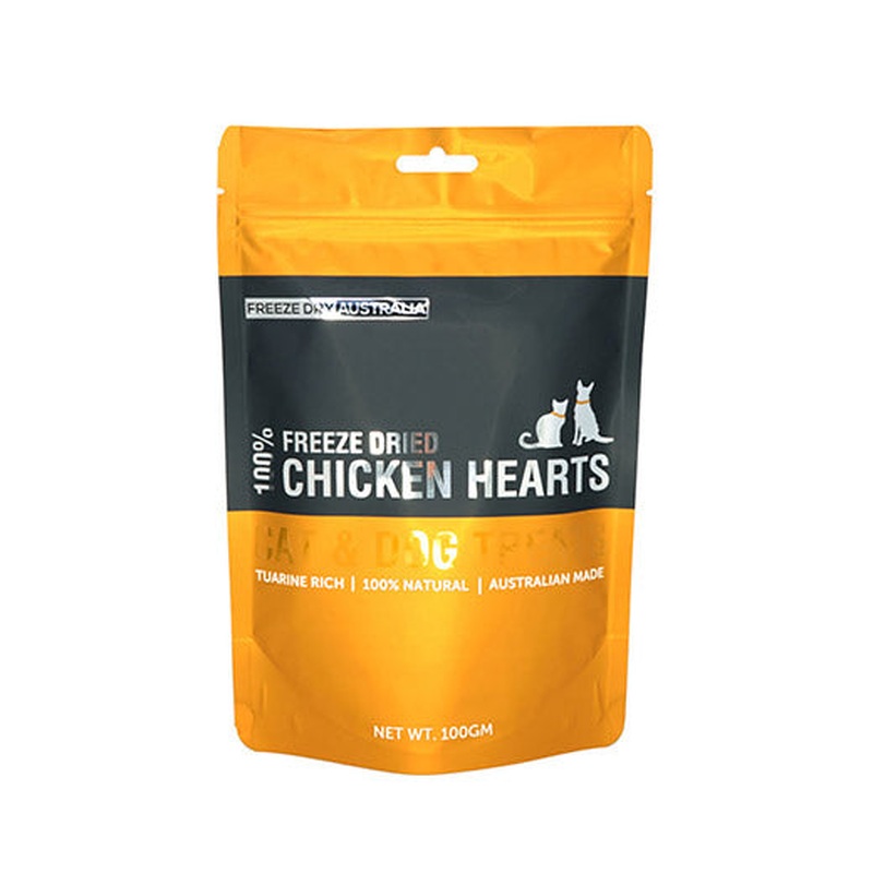 Freeze Dried Chicken Hearts