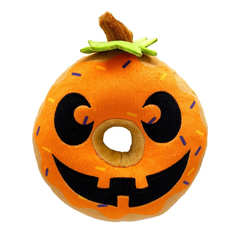 H&K  Pumpkin Donut Dog Toy