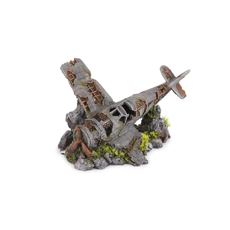 Kazoo Crashed Plane With Plants and Air
