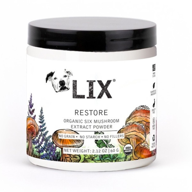 Lix RESTORE Organic Six Mushroom Extract Powder 2.12oz
