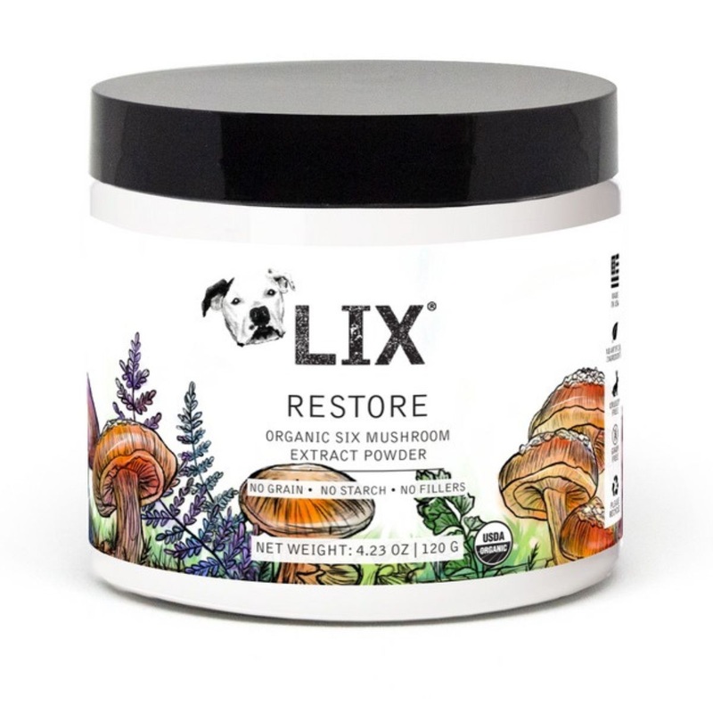 Lix RESTORE Organic Six Mushroom Extract Powder 4.23oz