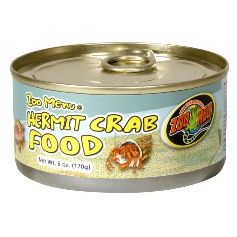 Zoo Med Canned Wet Hermit Crab Food, 6oz