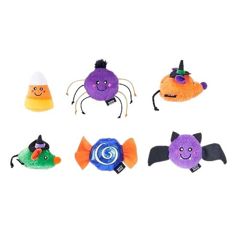 Zippy Claws Halloween 6-Pack Spooky Friends