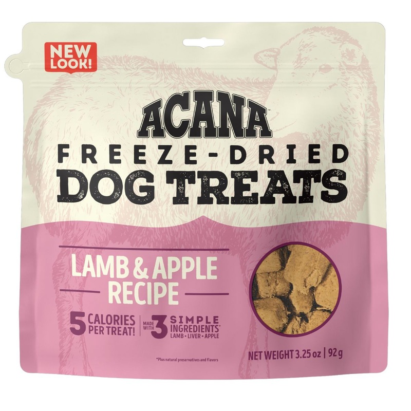 Acana Lamb & Apple Freeze-Dried Dog Treats 3.25oz