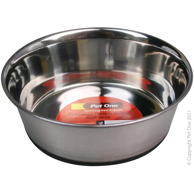 Bowl Premium Heavy Duty Anti Skid S Steel 600ml