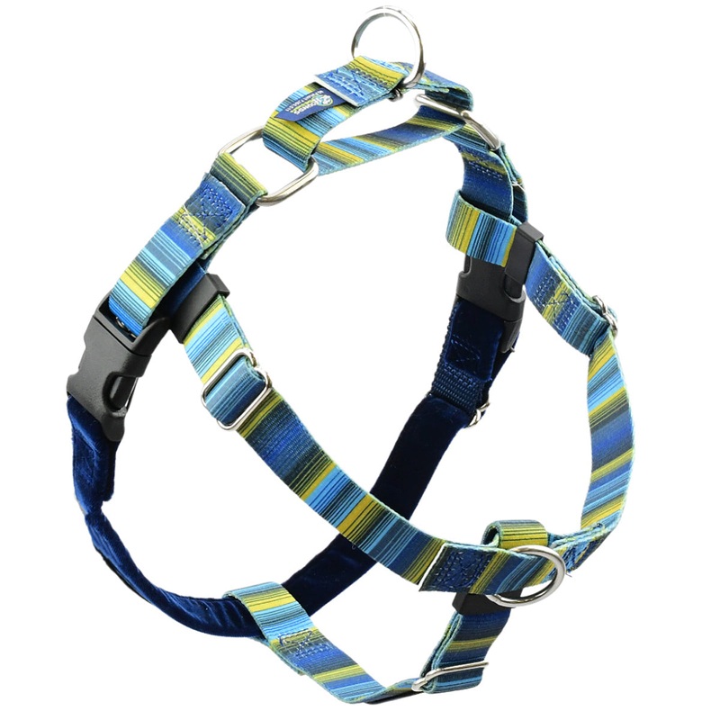 2 Hounds Design Freedom No-Pull Dog Harness - Large 1" x 28-32" - Clyde