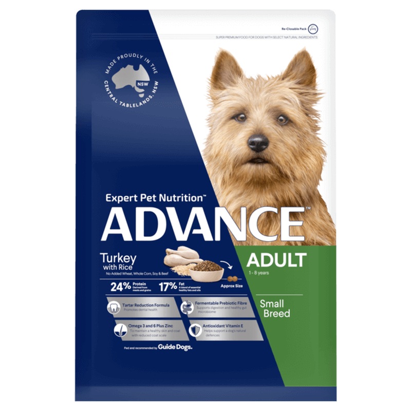 Advance Small/Toy Adult Dog Breed Turkey with Rice