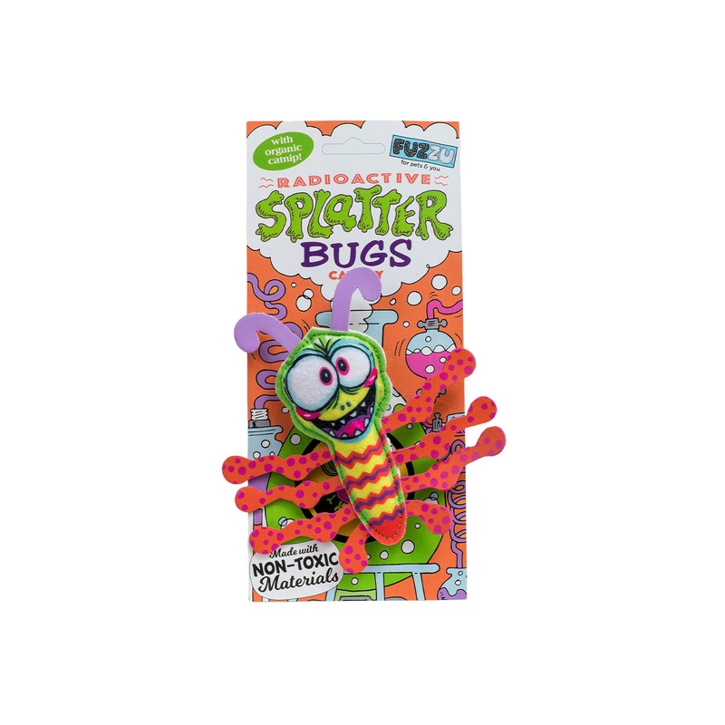 Fuzzu Splatterbug Cat Toy Blast O Cat