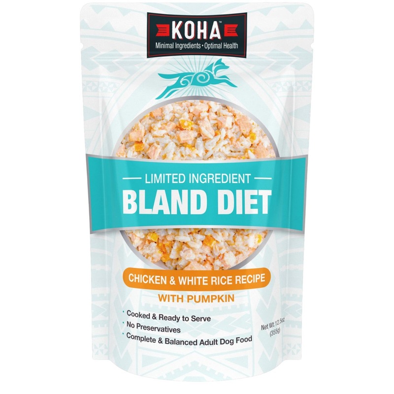 Koha Limited Ingredient Bland Diet Wet Dog Food - Chicken & White Rice - 12.5oz Pouch