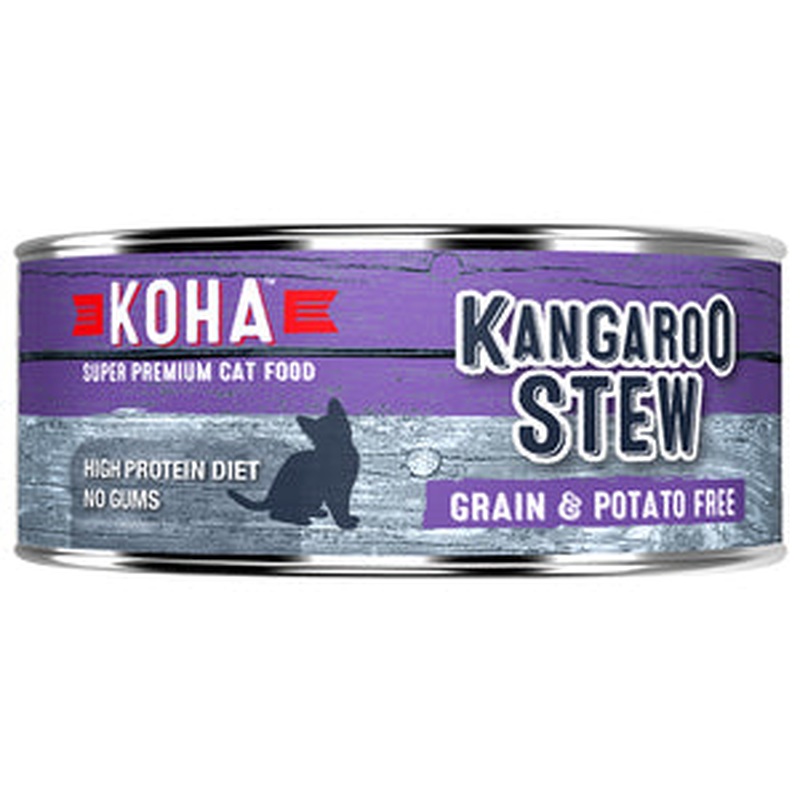 Koha Minimal Ingredient Stew Wet Cat Food - Kangaroo Stew - 5.5oz Can
