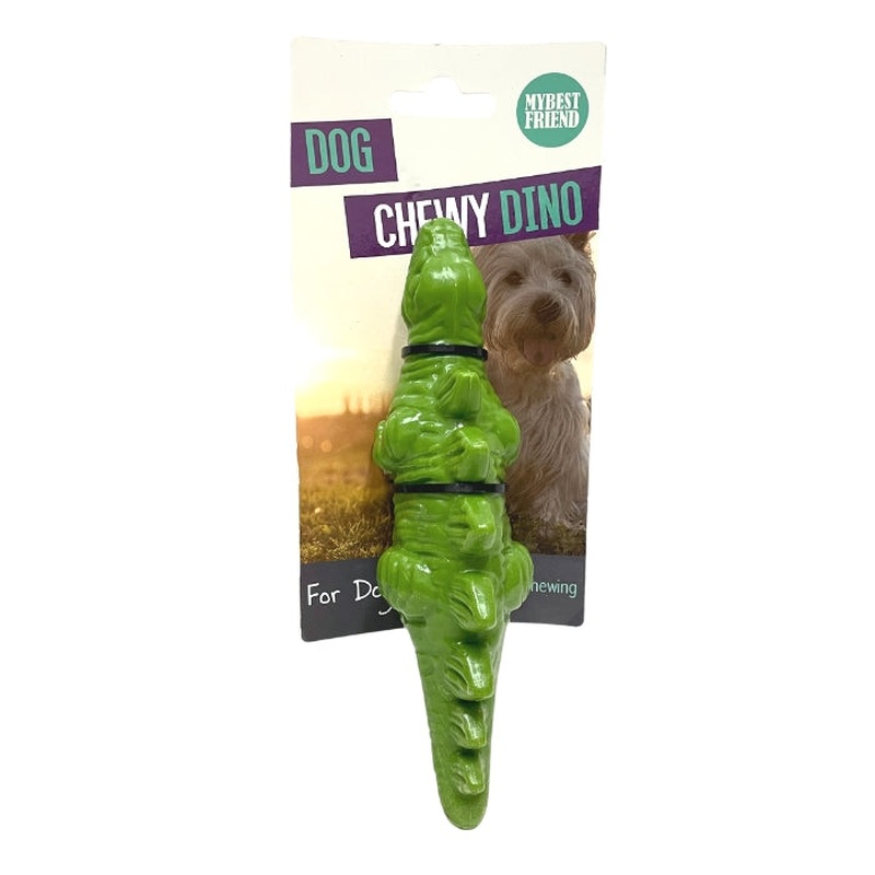 MyBestFriend Dog Chewy Dino Toy - Stegosaurus