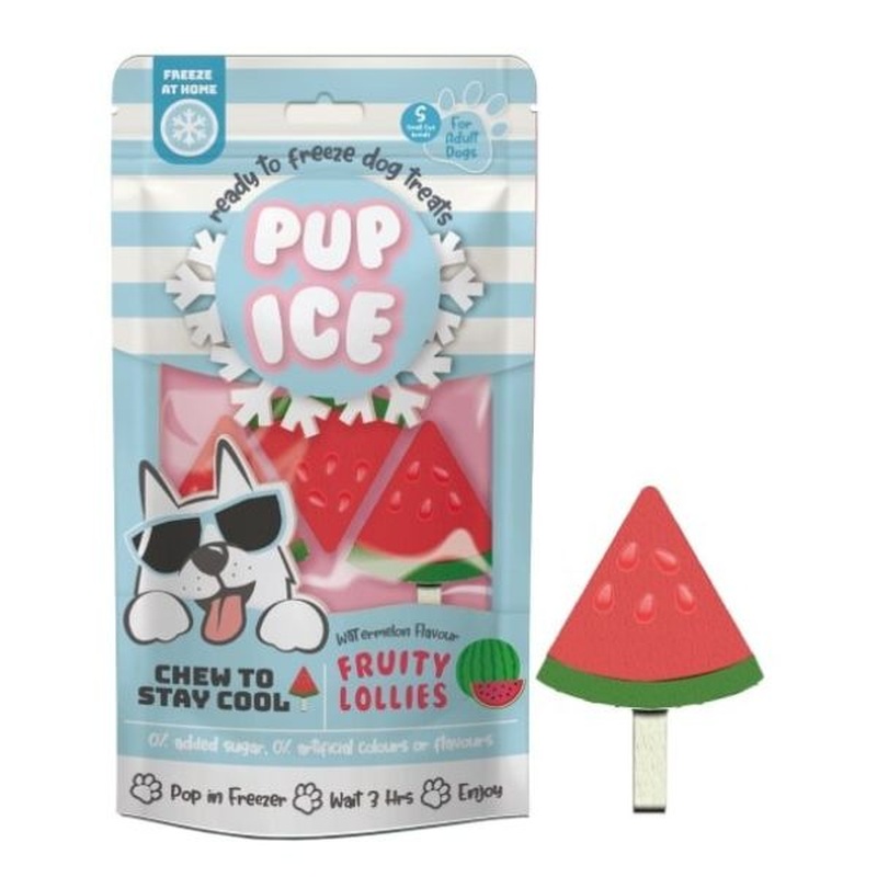 Pup Ice Fruity Lollies Watermelon Dog Treats