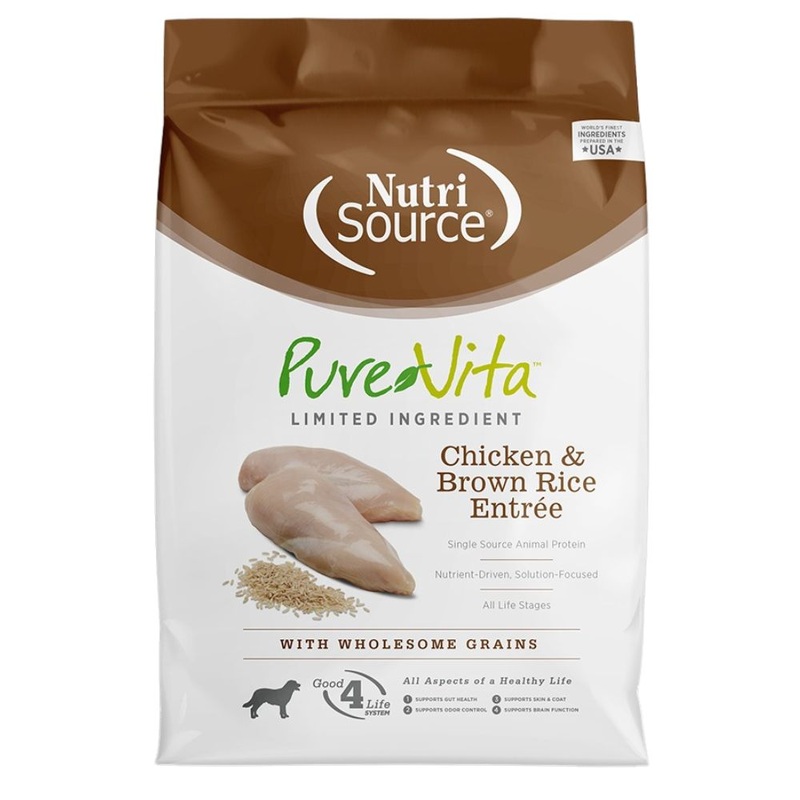 PureVita Chicken & Brown Rice Limited Ingredient Dog Food 4lb