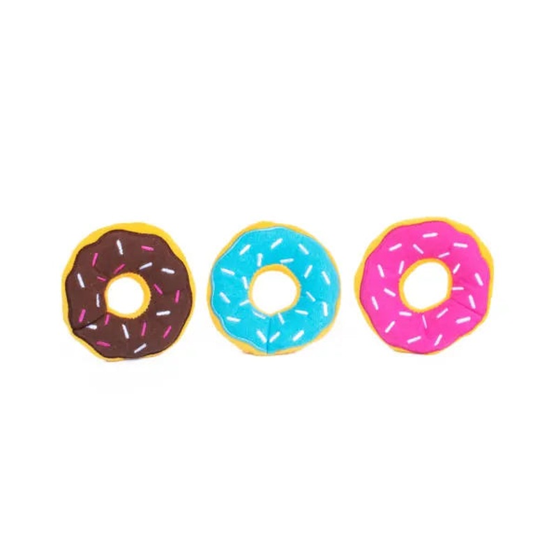 Zippy Paws - Miniz 3-Pack Donutz