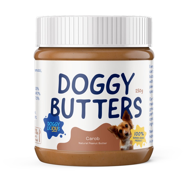Doggylicious Doggy Carob Butter 250G
