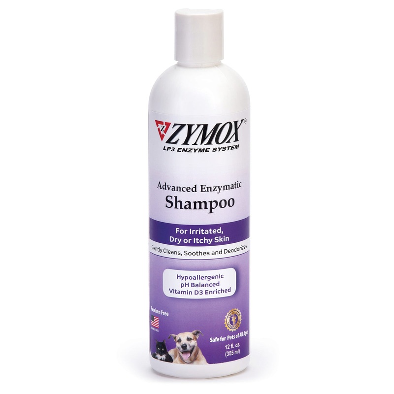 ZYMOX Advanced Enzymatic Shampoo for Dogs & Cats 12oz