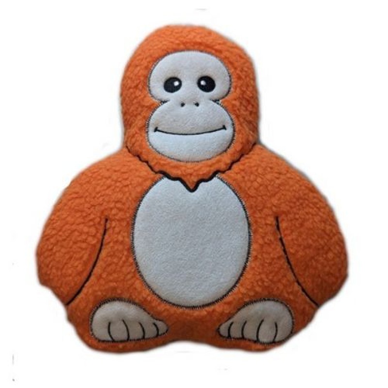 Dog Star Wildlife Ozzie the Orangutan Dog Toy