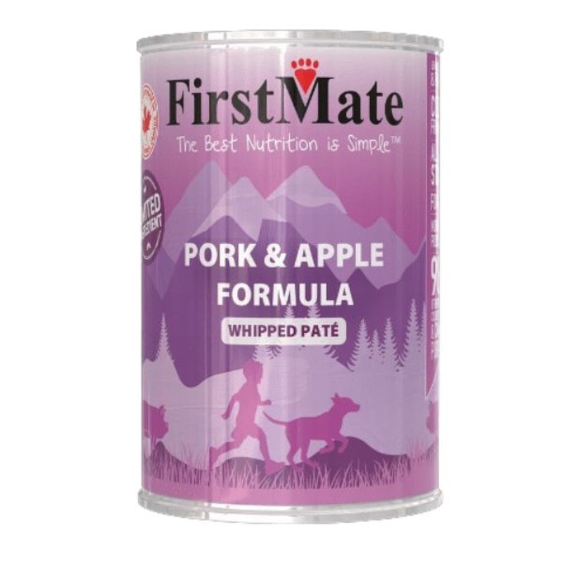 FirstMate Limited Ingredient Wet Dog Food - Pork & Apple - 12.2oz Can